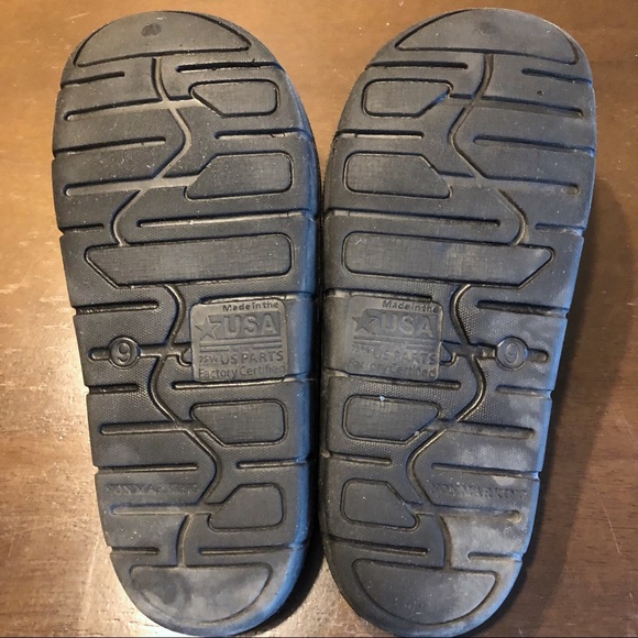 Black Croc Sandals - Picture 4 of 4